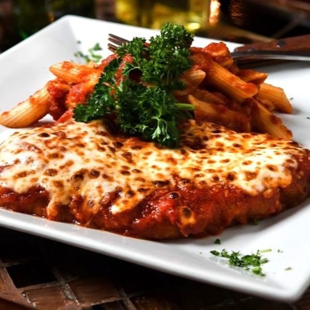Chicken Parmigiana.