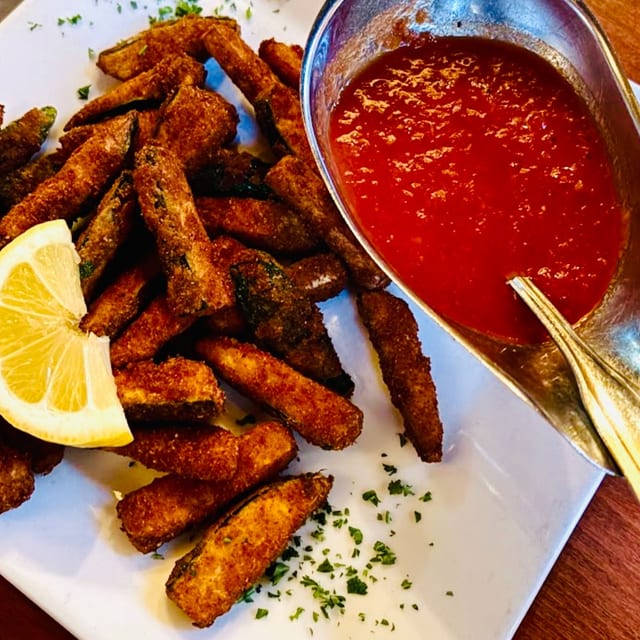 Fried Zucchini.